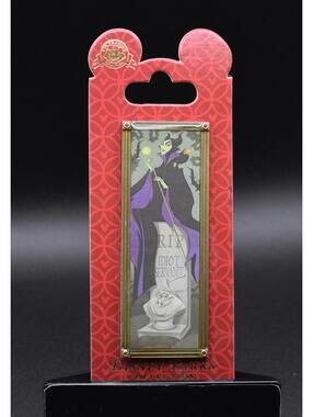 Disney Maleficent Diablo Haunted Mansion Villains Stretching Portrait Pin (C3)